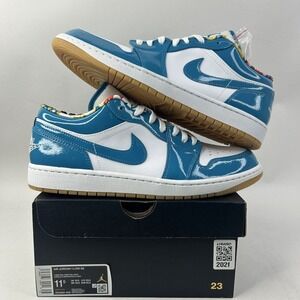 Nike Shoes Air Jordan 1 Retro Low SE “Barcelona/Cyber Teal” 2024